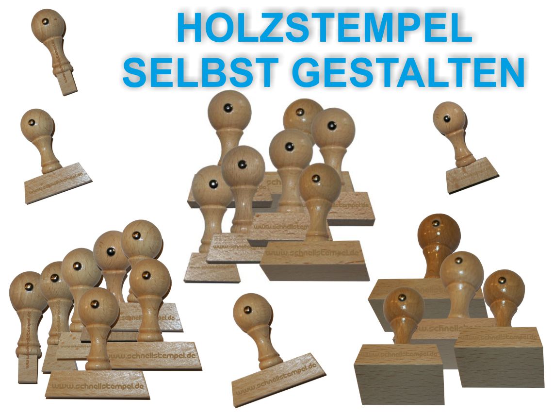 Holzstempel selber Gestalten Holzstempel selber Gestalten