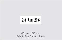 Trodat Professional 54110 Mustergröße