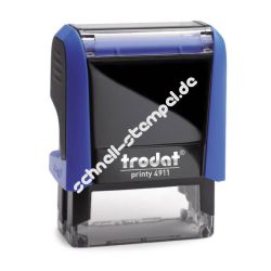 Stempel Trodat Printy 4911 Textstempel Abdruckgröße max. 38 x 14 mm Stempel Trodat Printy 4911 Textstempel Abdruckgröße max. 38 x 14 mm