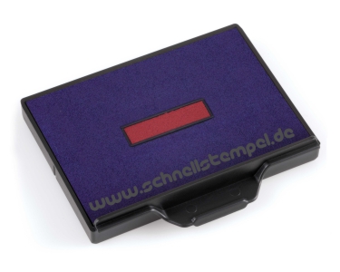 Stempelkissen 6/58/2 2-farbig Blau/Rot Stempelkissen 6/58/2 2-farbig Blau/Rot