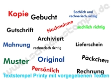 Lagerstempel Büro Printy 4911