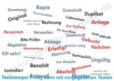 Lagerstempel Büro Printy 4910