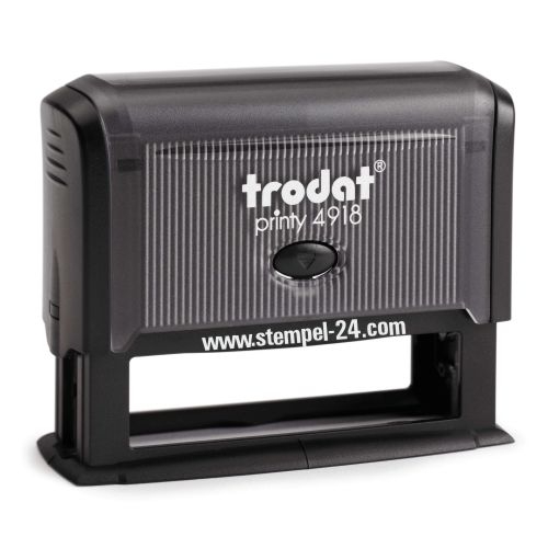Trodat Printy 4918 - Stempelgröße 75 mm x 15 mm - 4 Zeilen
