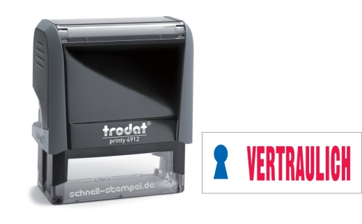 Trodat Printy 4912 Vertraulich