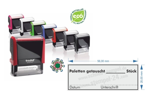 Stempel Paletten getauscht | 4913
