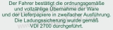 Stempel Ladungssicherung VDI 2700 | Grün
