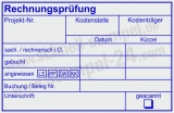 Kontierungsstempel Projektnummer Kostenstelle Kostenträger | 5211