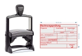 Trodat Professional 5211 Kontierungsstempel – Projektnummer | Kostenstelle | Kostenträger | Individueller Textstempel | Rot