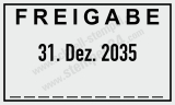 Professional 5430 Freigabe Datum Unterschrift Schwarz