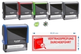 Stempel Vertragsprüfung Durchgeführt | Trodat Prinnty 4915 Rot