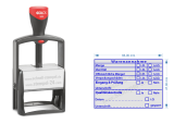 Stempel Warenannahme Eingang Prüfung Qualitätskontrolle COLOP 2800 Blau