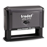Trodat Printy 4918 - Stempelgröße 75 mm x 15 mm - 4 Zeilen