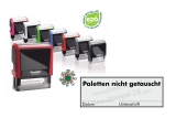 Stempel Paletten nicht getauscht Schwarz
