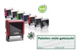 Stempel Paletten nicht getauscht Grün