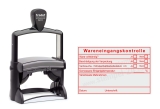 Wareneingangsprüfung Stempel für Küche & Gastronomiebetriebe Rot