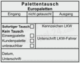 Logistikstempel Trodat Professional 5211 – Europalette & Palettentausch | Schwarz