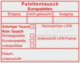 Logistikstempel Trodat Professional 5211 – Europalette & Palettentausch | Rot