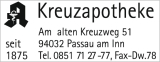 Vorlage Apotheken-Stempel