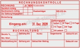 Kontierungsstempel Kostenträger Lastschrift | 54120