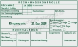 Kontierungsstempel Kostenträger Lastschrift | 54120