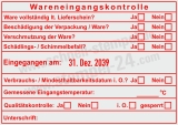 Stempel HACCP Wareneingangskontrolle Schimmelbefall Rot