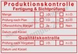 Prüferstempel für Qualitätskontrolle & Sichtprüfung | Stempel für Fertigungsprüfung & Produktionskontrolle | 5208